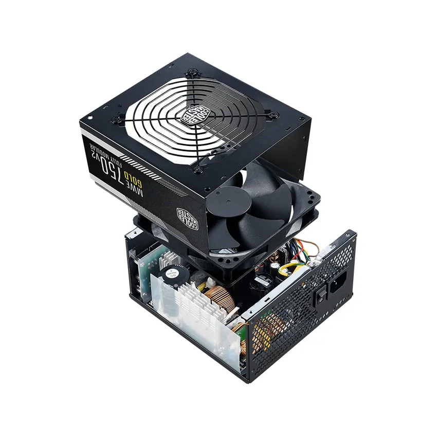 Nguồn máy tính Cooler Master MWE GOLD 750 - V2  750W ( 80 Plus Gold/Màu Đen/Full Modular)